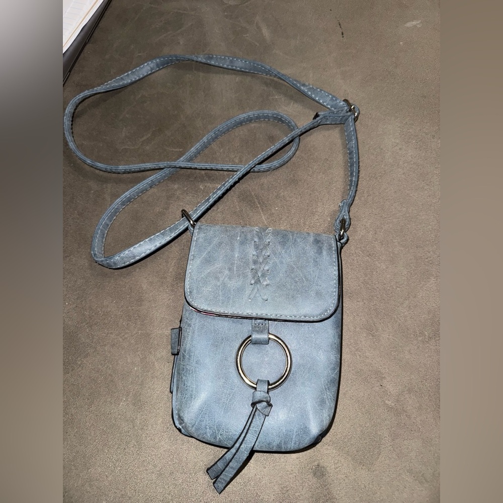 American Eagle Blue Crossbody Bag